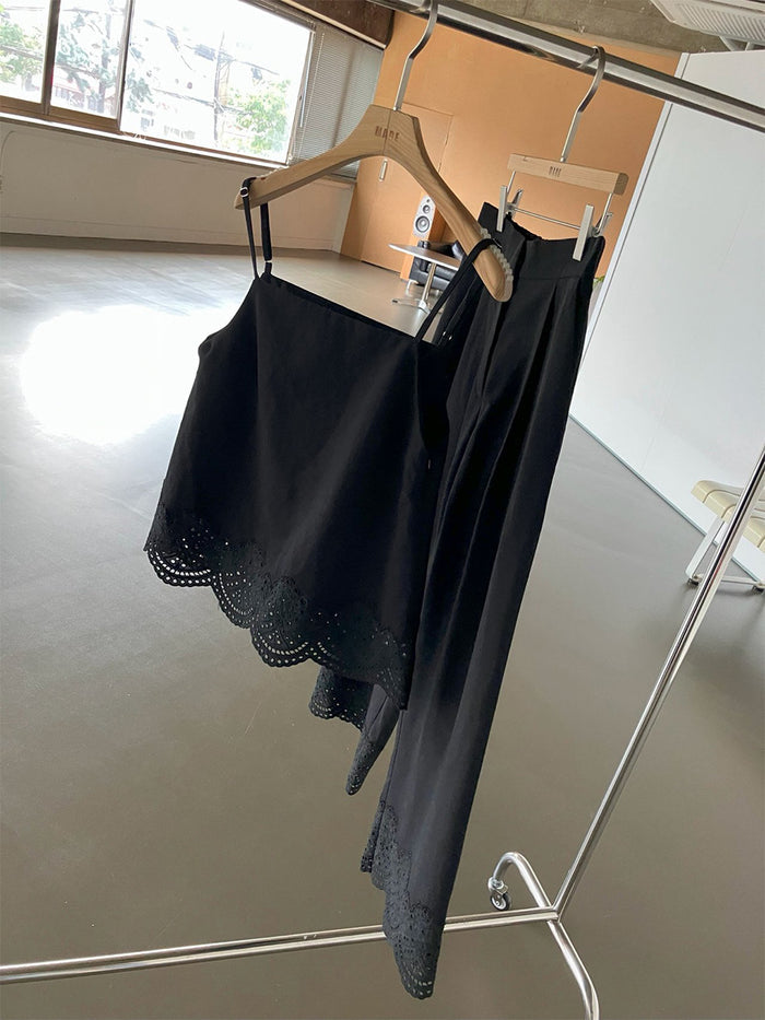 【A MA:DE】Punching pants ( 2color )