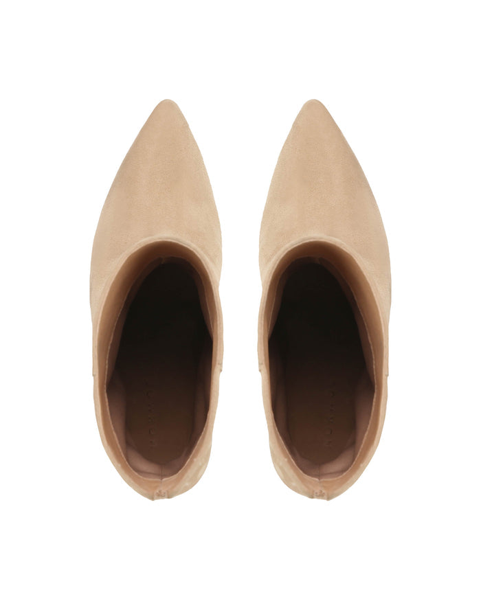 Aqua Ines Suede Toasted Almond