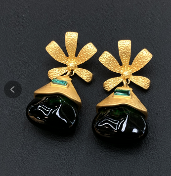 Arhats Jade Earring by CRUX