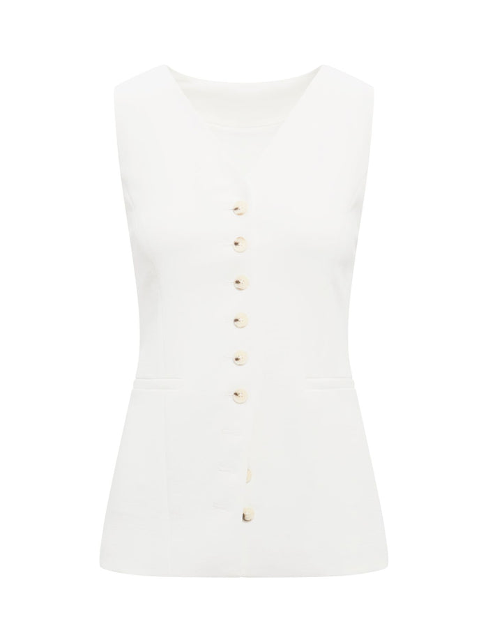 Ayla Contrast Waistcoat Forever New
