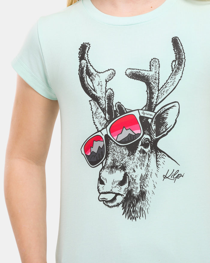 Baumwoll-T-Shirt für Mädchen Kilpi MALGA-JG