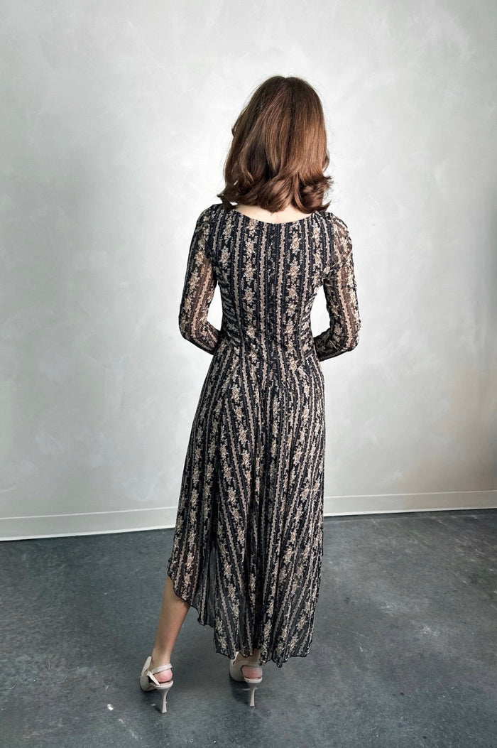 Blacklist Bloom Midi Dress