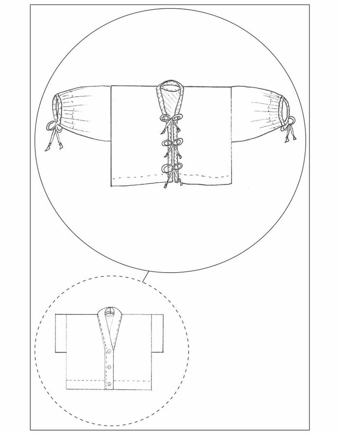 Bow Top Hack PDF Immediate Download - for ZW Cropped Shirt, Birgitta Helmersson