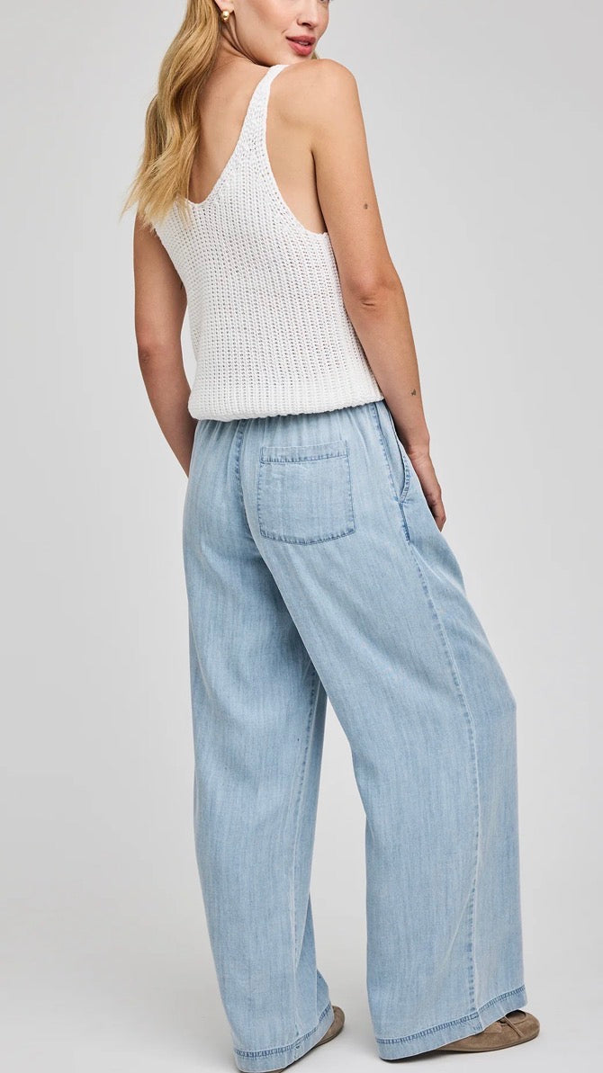 Camille Pant - Light Blue