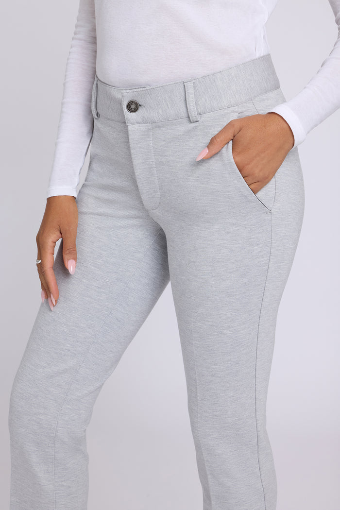 Classic Trouser Pants - Heather Grey