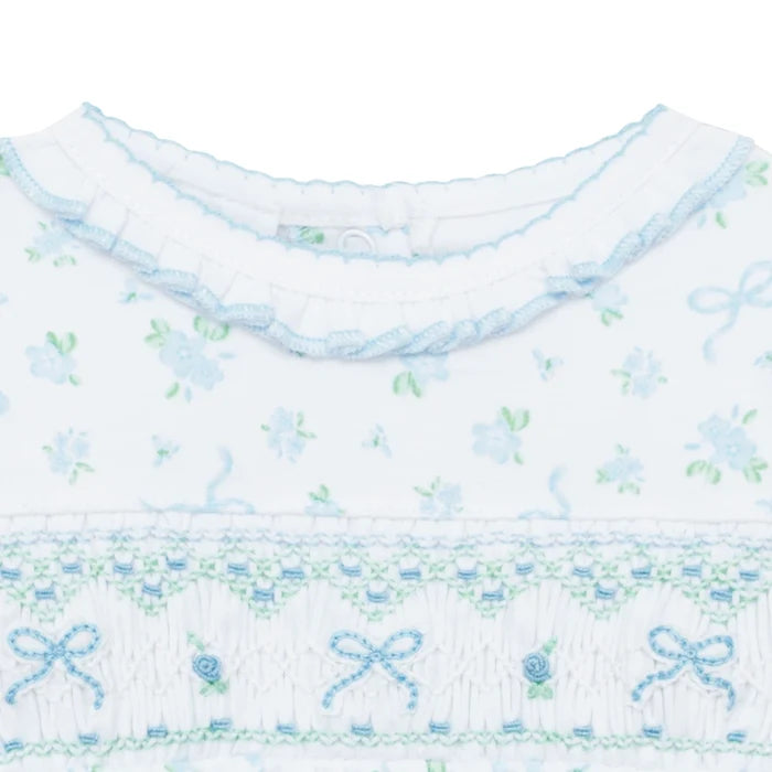 Eloise's Classics Smocked Footie — Pima Cotton Baby Footie