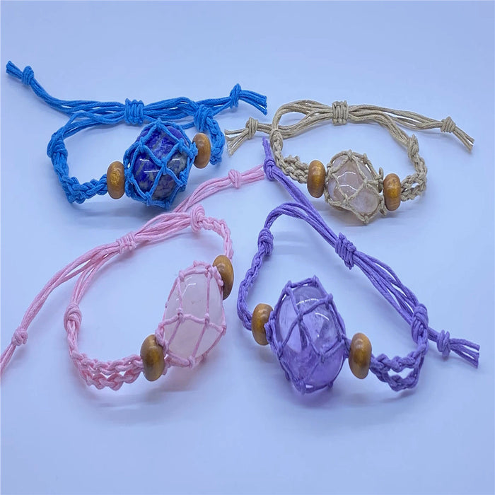 Gemstone Net Holder Bracelet