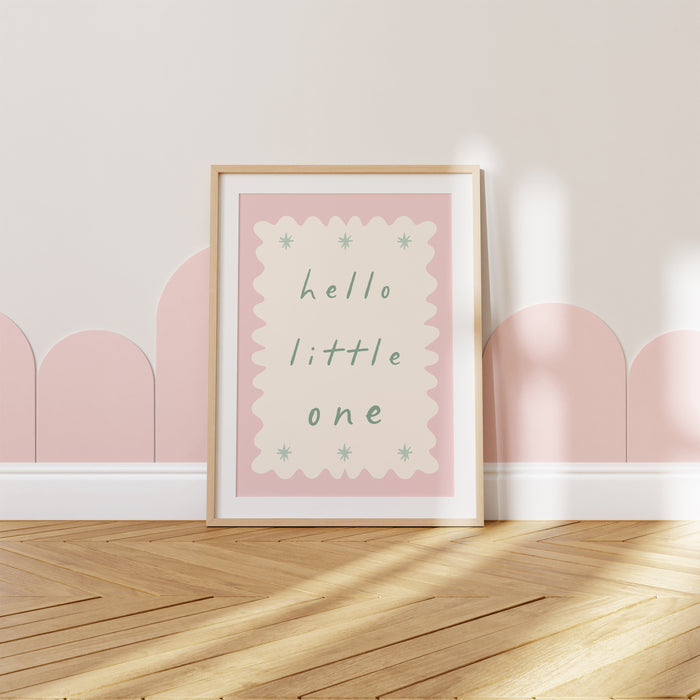 Hello Little One Pink