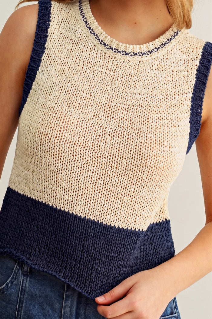 Hope Sleeveless Knit Tank Top