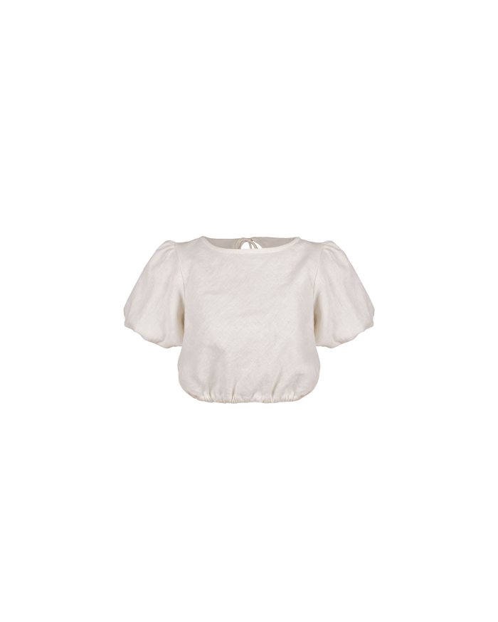 KENDALL LINEN BLOUSE NATURAL