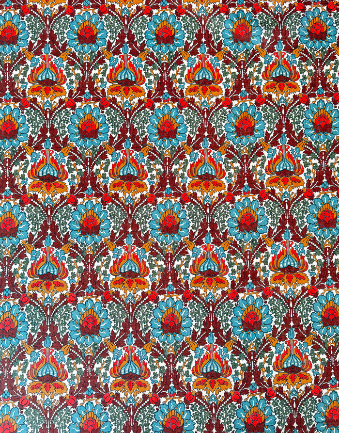 Liberty Fabrics Augusta Linen, Electric Nouveau B
