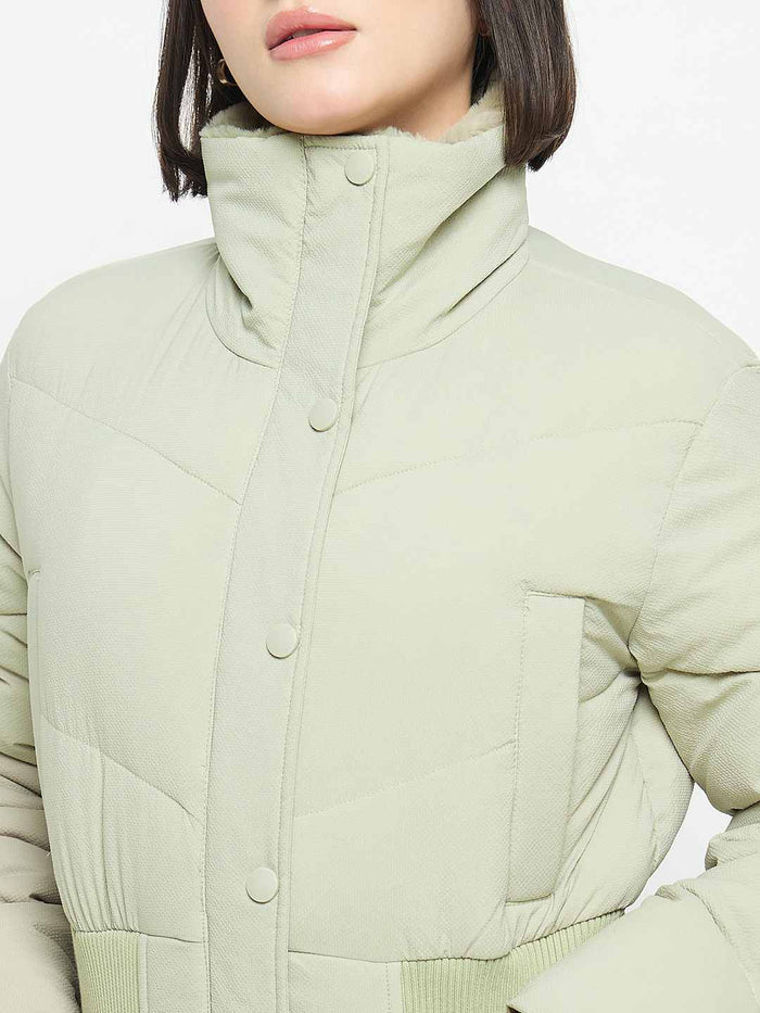 Madame Quilted Mint Jacket