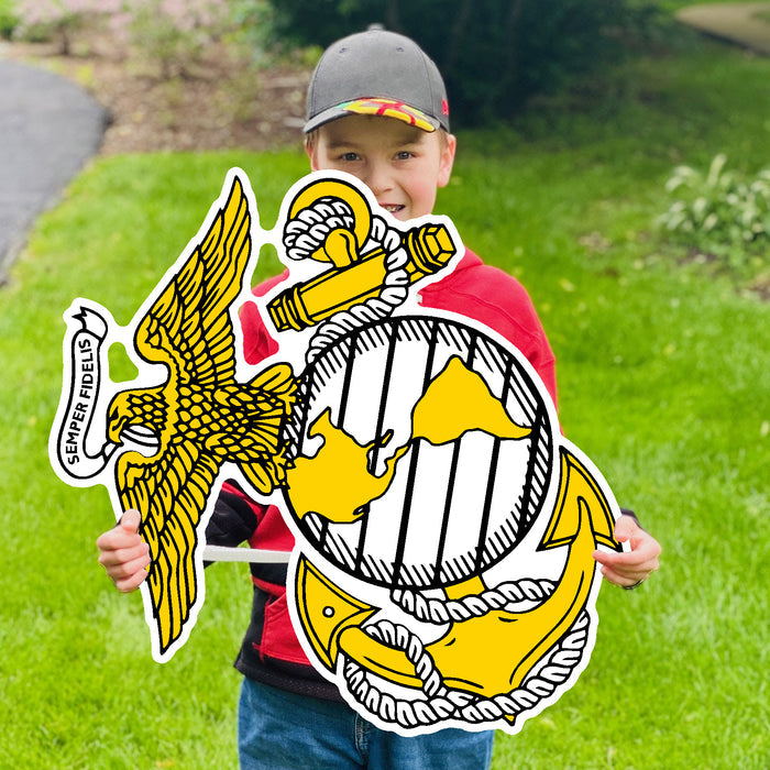 Marines EGA Lawn Sign*