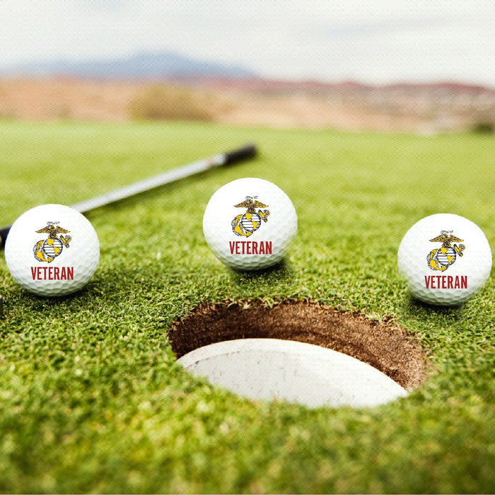 Marines Veteran Dozen Golf Balls*