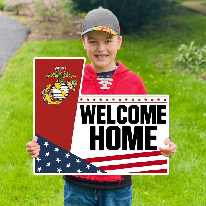Marines Welcome Home Lawn Sign*