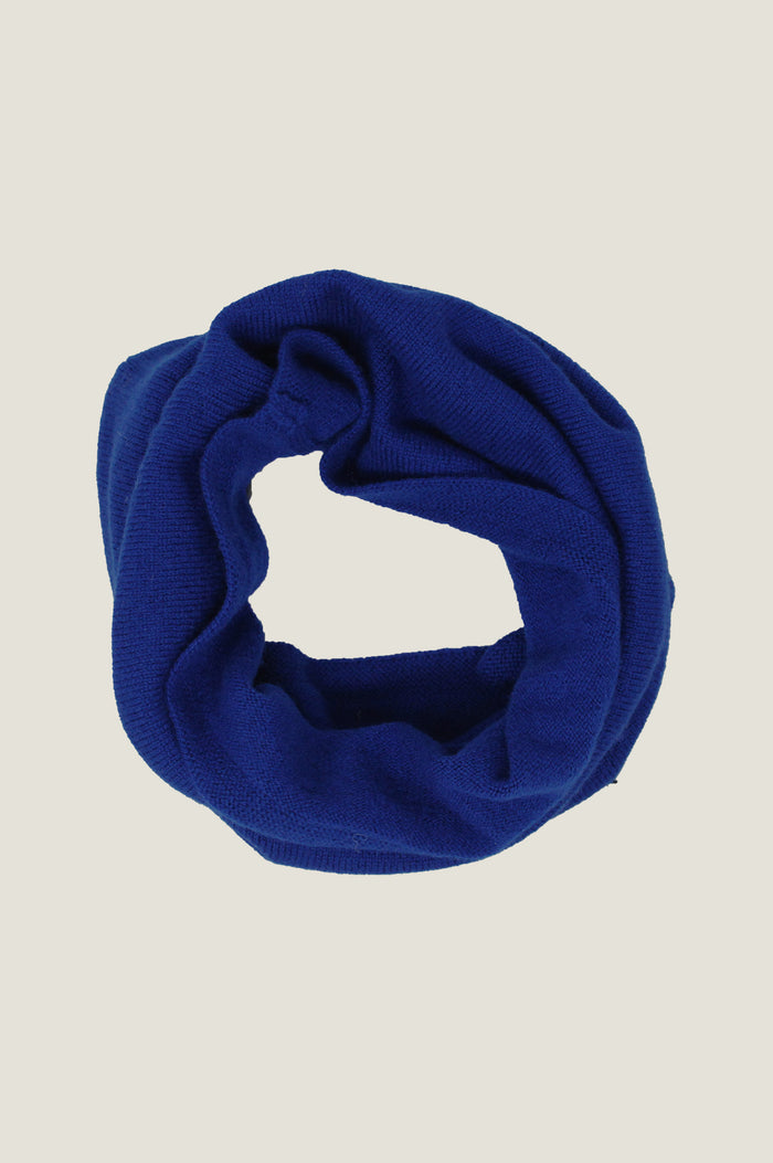 Merino Wool Snood | Cobalt - Aspiga