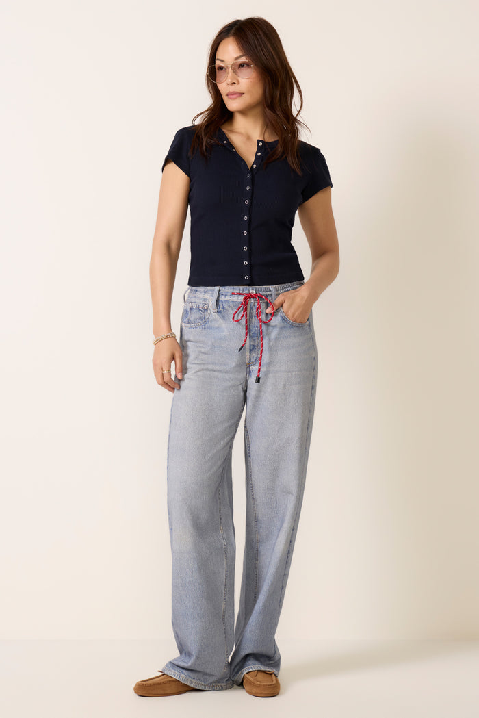 Miramar Drawcord Wide Leg Pant