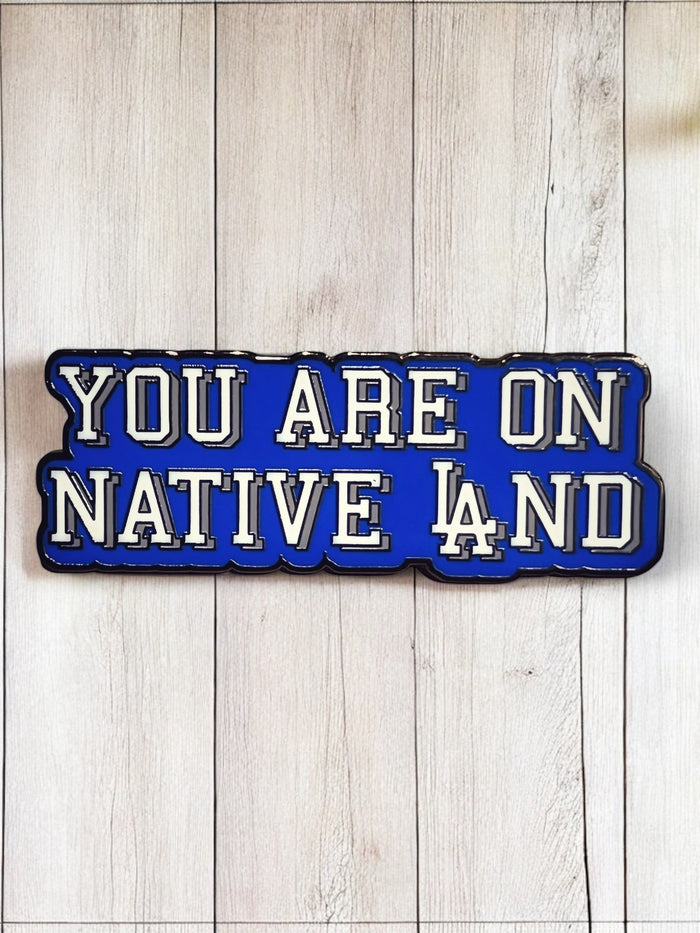 Native LAnd Enamel Pin