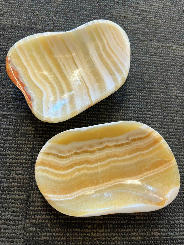 Orange Onyx Bowls