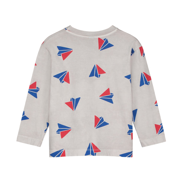 Paper Planes Baby T-shirt Grey