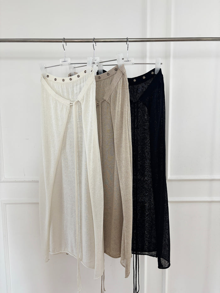 Rattan Wrap Skirt