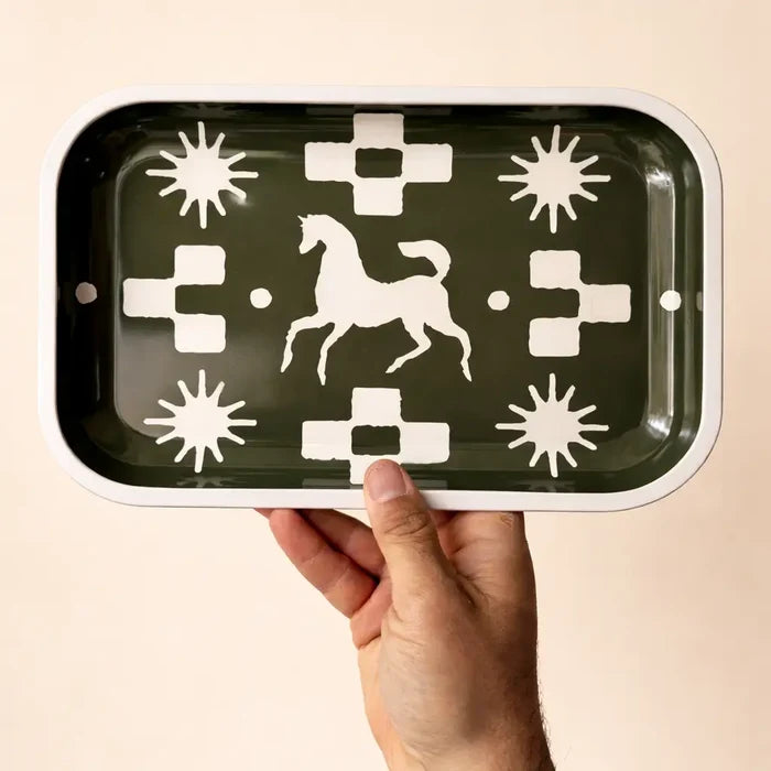 Real Fun, Wow! - Year of the Horse Tin Tray