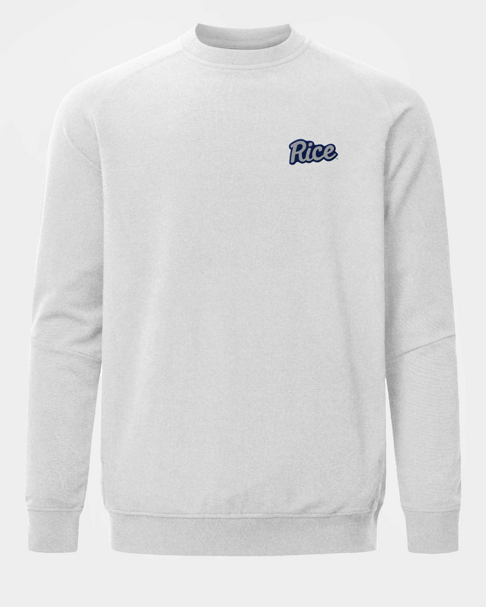 Rice Meridian Heather Grey Crewneck