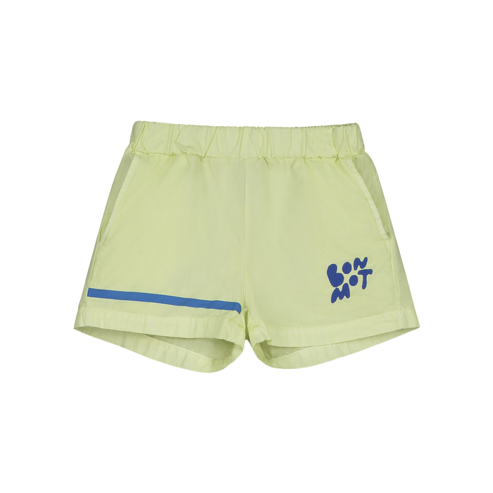 Short Bottom Stripe Bonmot Lime