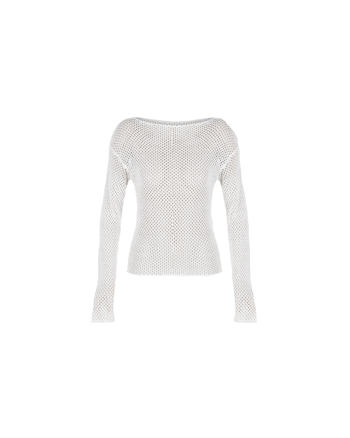 SPRITZ LONG SLEEVE WHITE