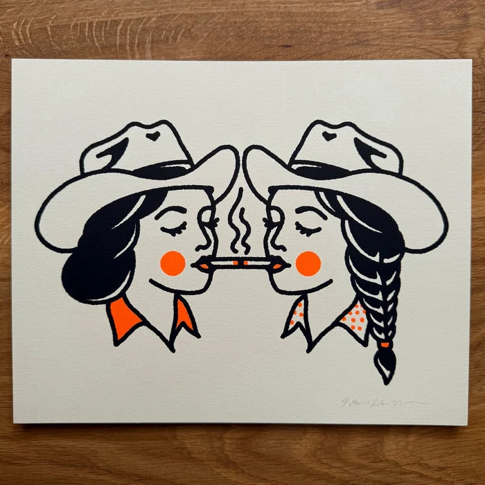 Steel Bison - Prints - La Lovely Vintage