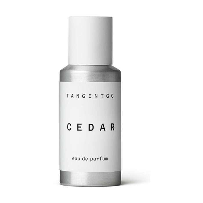 Tangent GC Cedar eau de parfum bottle on a white background