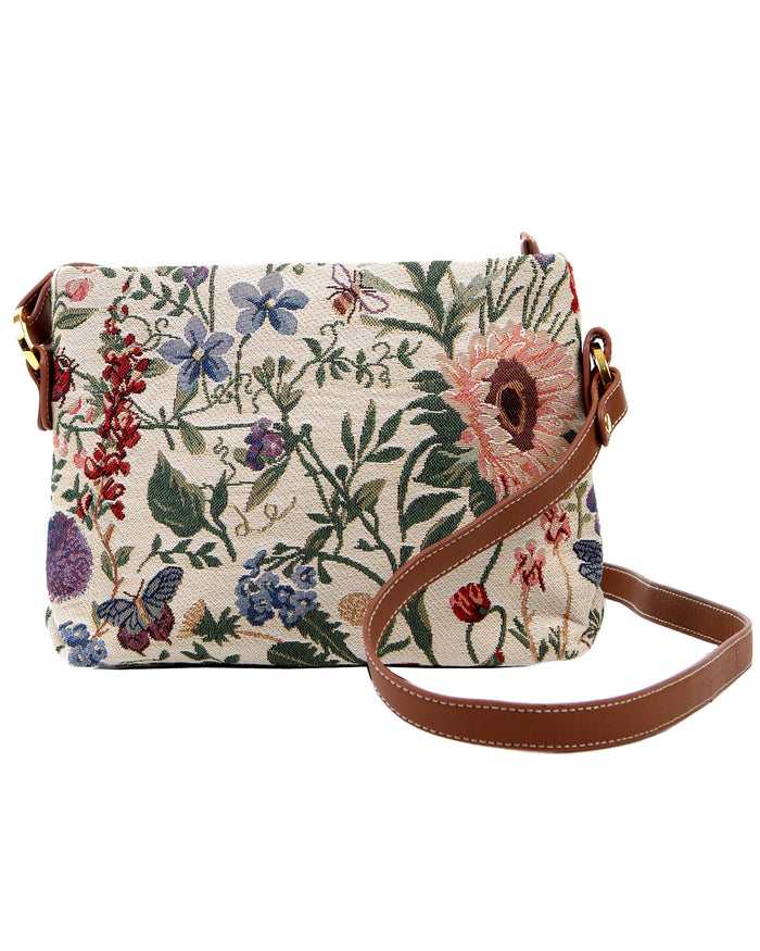 Tapestry Cross Body Bag - Morning Garden