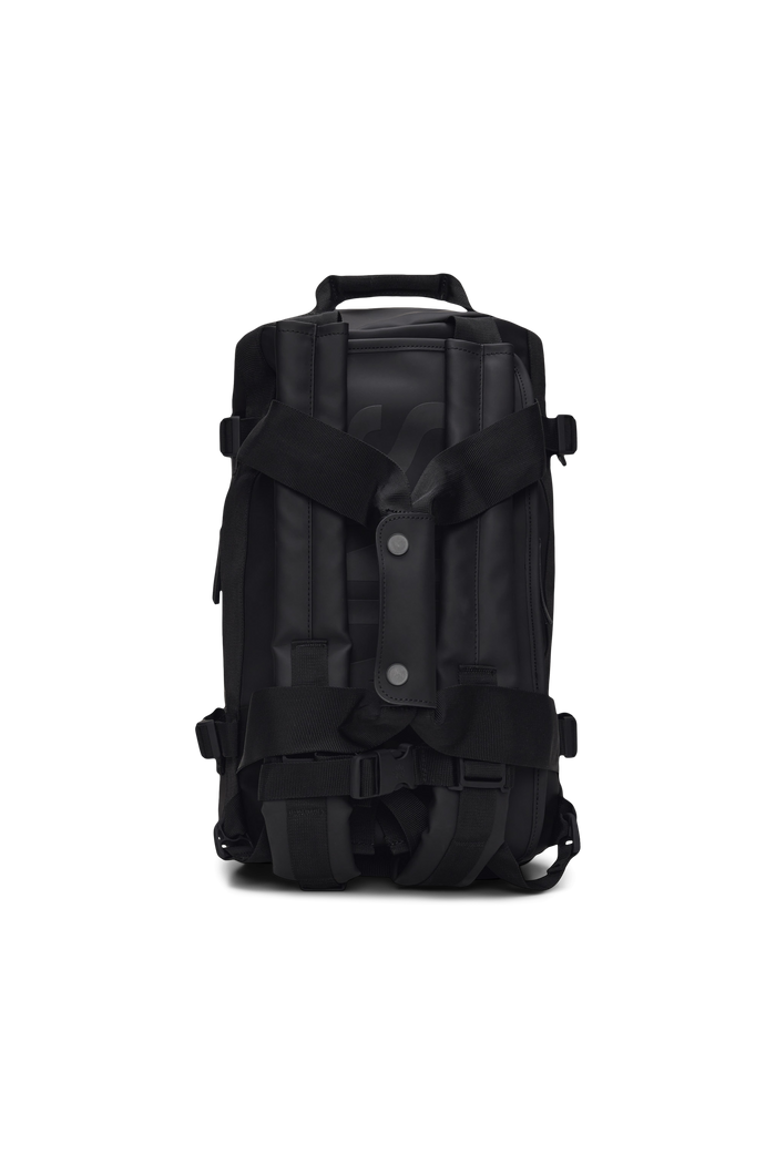 RAINS Texel Duffel Bag Mini Black 19L H24 x D24 x W39 cm Duffel