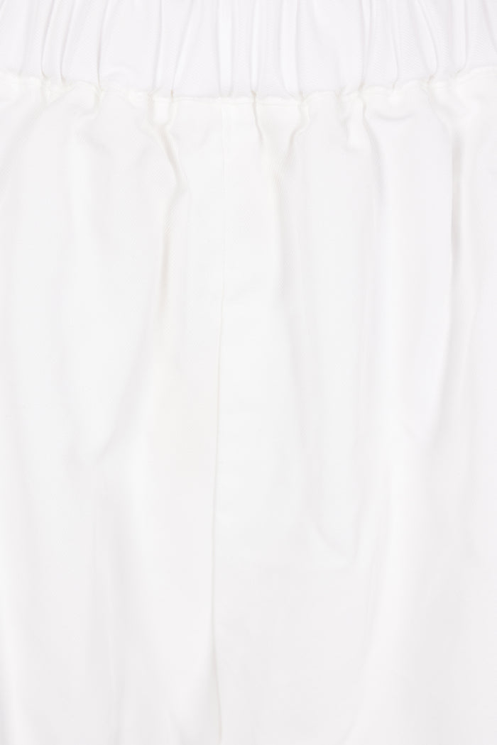 twill culotte trousers