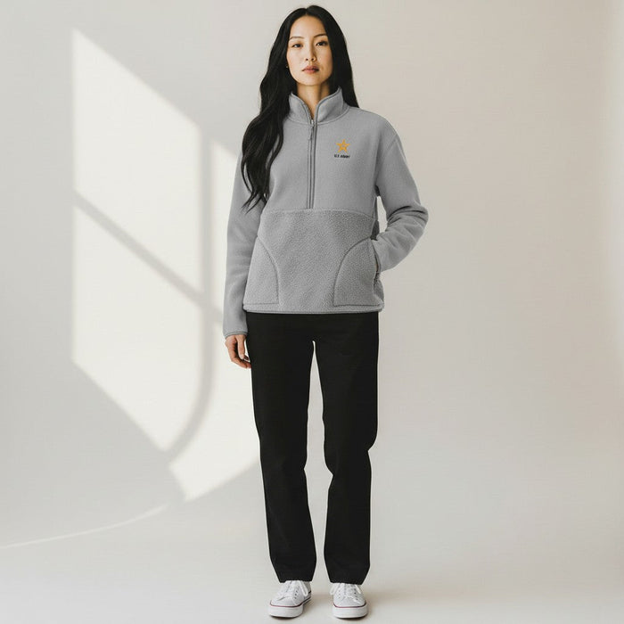 U.S. Army Women's Figure 1/2 Zip Pullover (Skyscraper)*