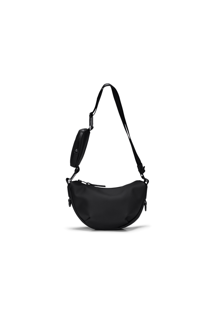RAINS Valera Shoulder Bag Mini Black 1.80L H15 x D8 x W22 cm Crossbody