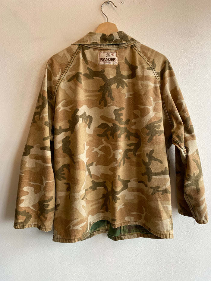 Vintage 1960/70’s Reversible Camo Hunting Jacket - La Lovely Vintage
