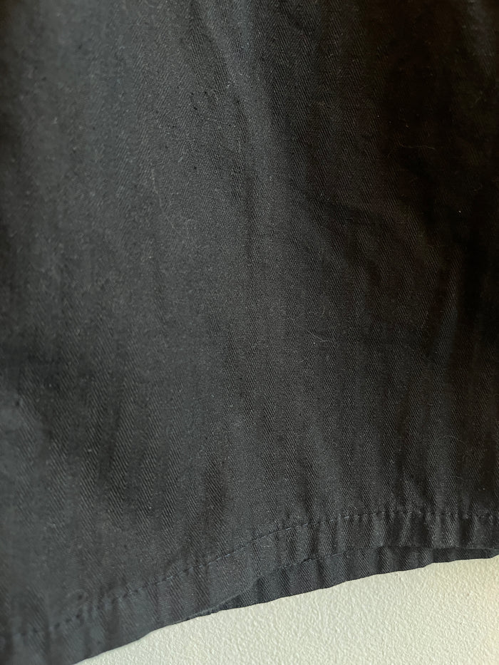 Vintage 1970’s Black HBT French Chore Coat - La Lovely Vintage