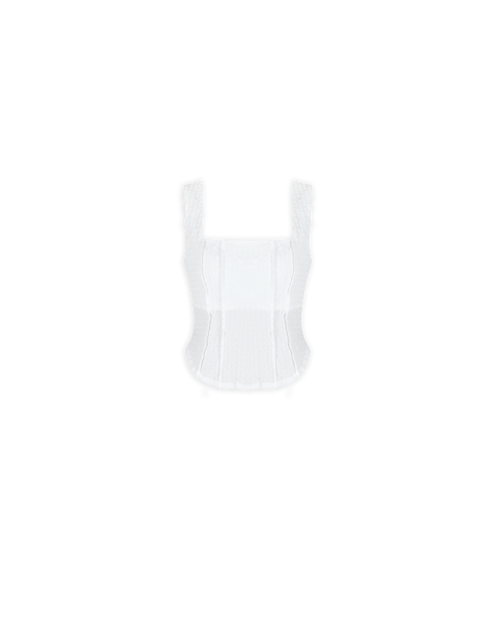 VITTORIA BODICE WHITE