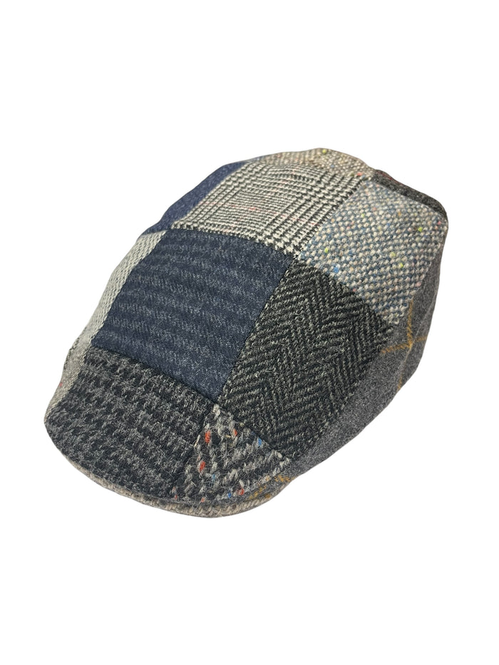 Wool Patchwork - Donegal Touring Cap