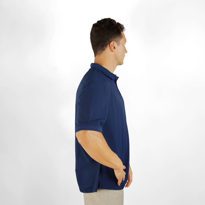 18 FOOTERS Antibes S/S Tech Polo - Navy