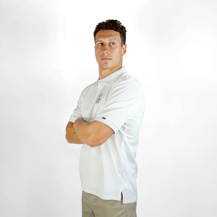 18 FOOTERS Antibes S/S Tech Polo - White