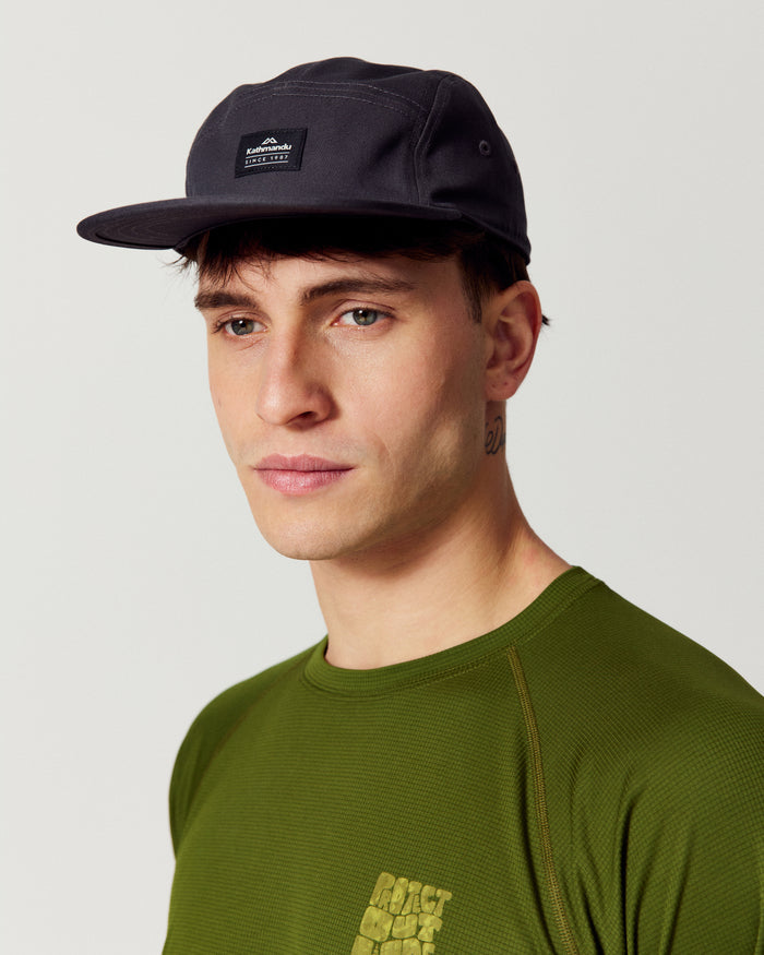 5 Panel Cap - Shale