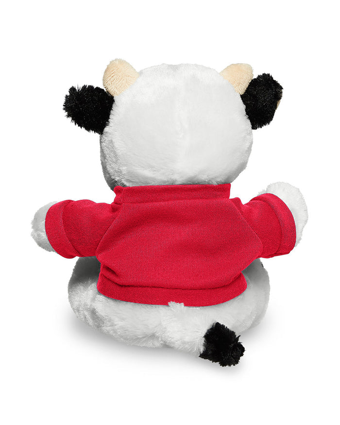 7" Plush Cow With T-Shirt