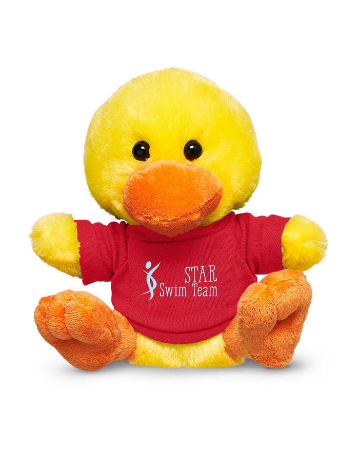 7" Plush Duck With T-Shirt