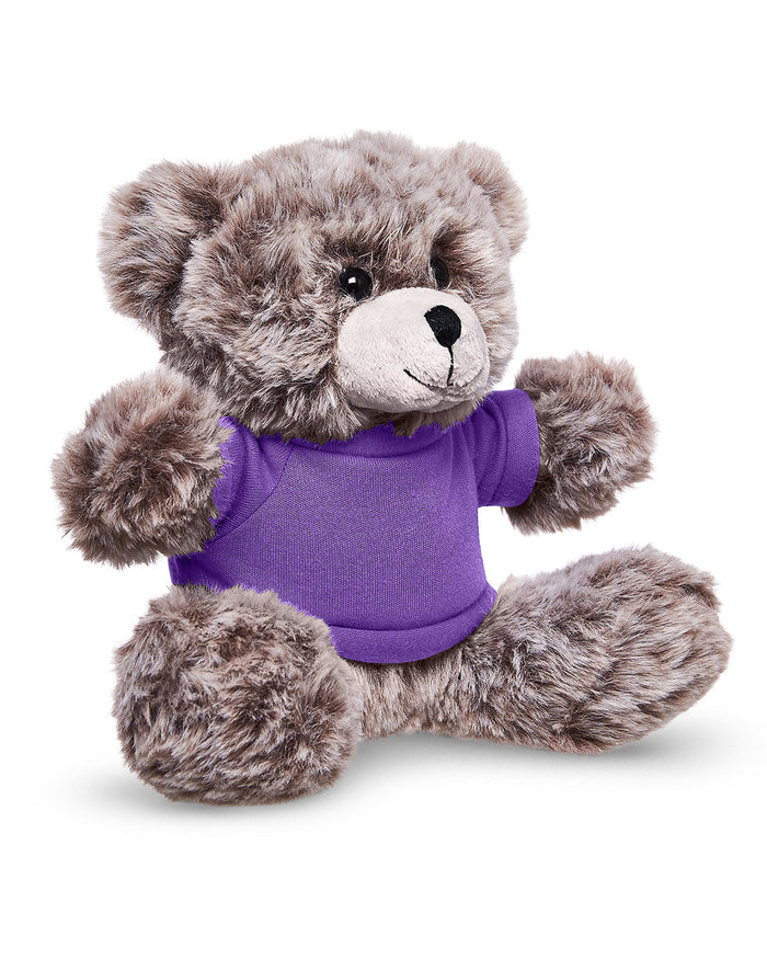 7" Soft Plush Bear With T-Shirt