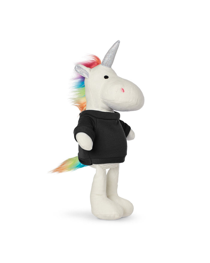 8.5" Plush Unicorn With T-Shirt