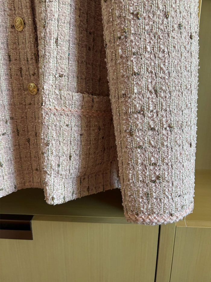 【A MA:DE】Autumn Tweed Jacket ( 2color )