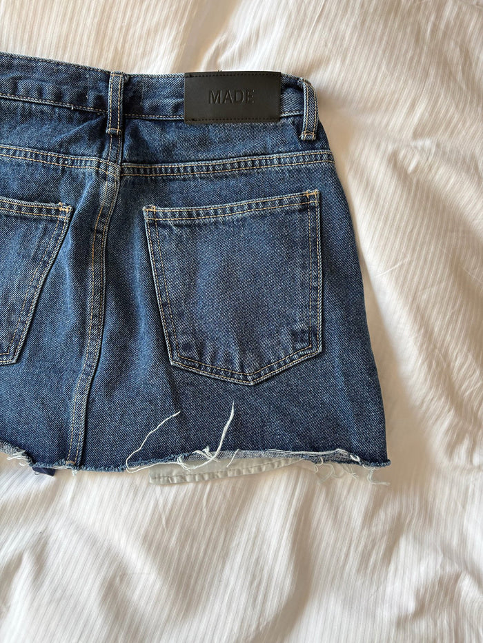 【A MA:DE】Melbourne denim skirt