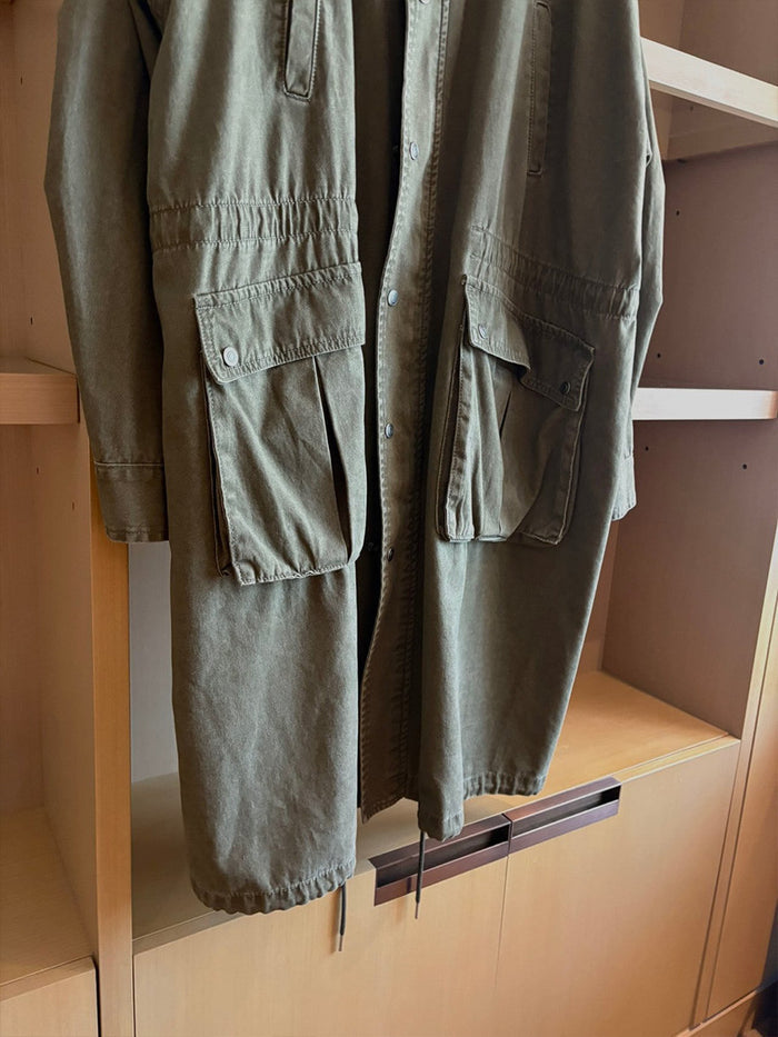 【A MA:DE】Street Long Field Jacket ( 2color )